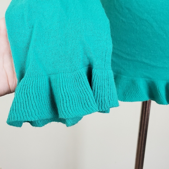 Moda International Ruffle Wrap Knit Top - Picture 6 of 12